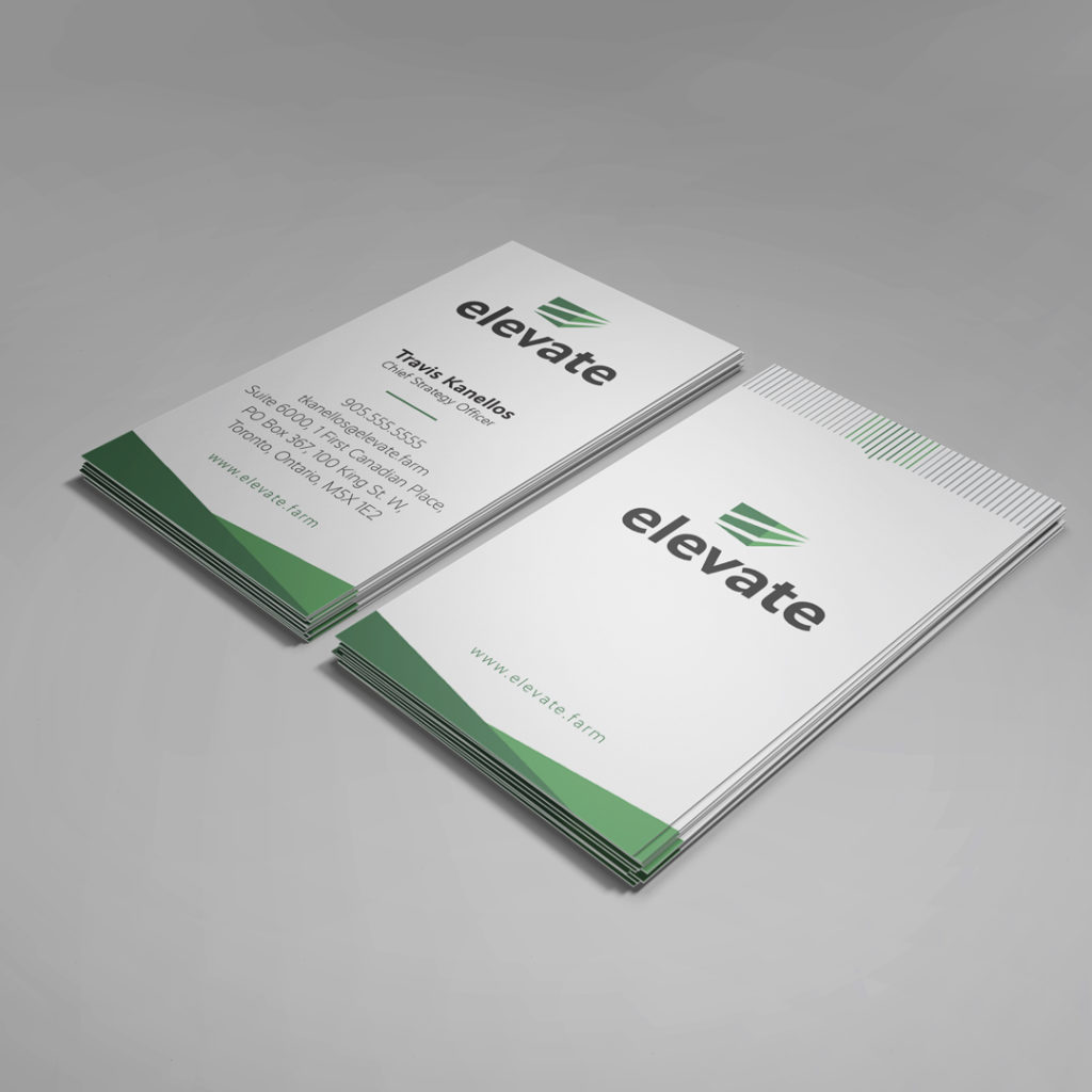 Elevate Business Cards