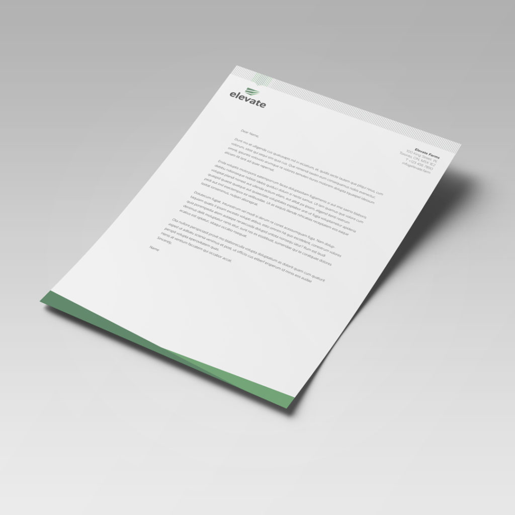 Elevate Letterhead