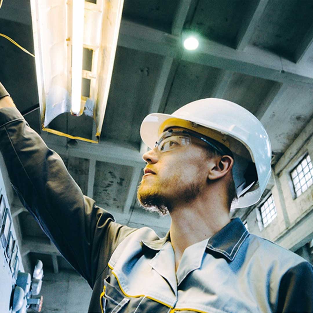 CF Residential - person in warehouse